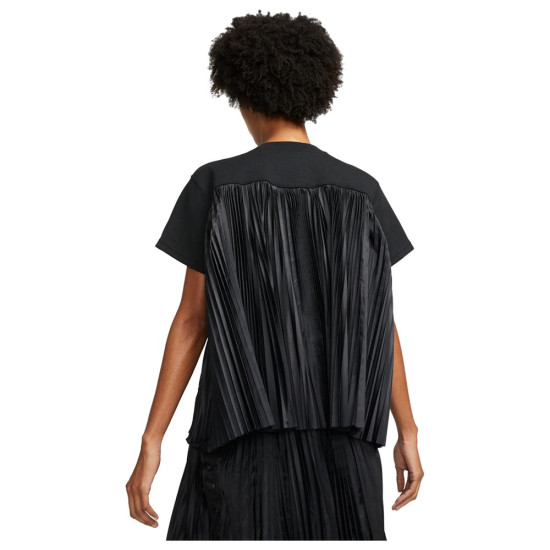 Nike Γυναικεία κοντομάνικη μπλούζα x sacai SS Fleece Top